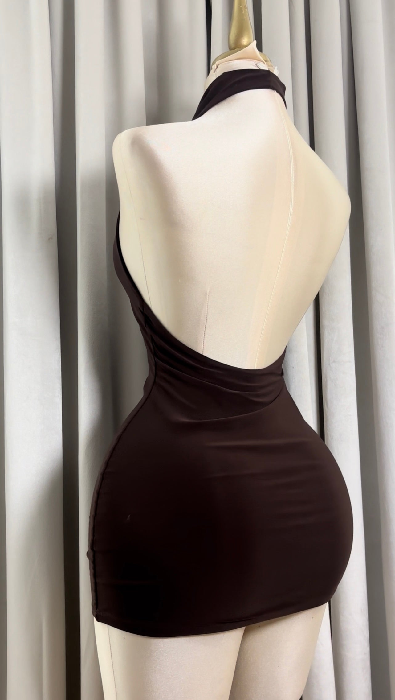 Brown Obsession Dress