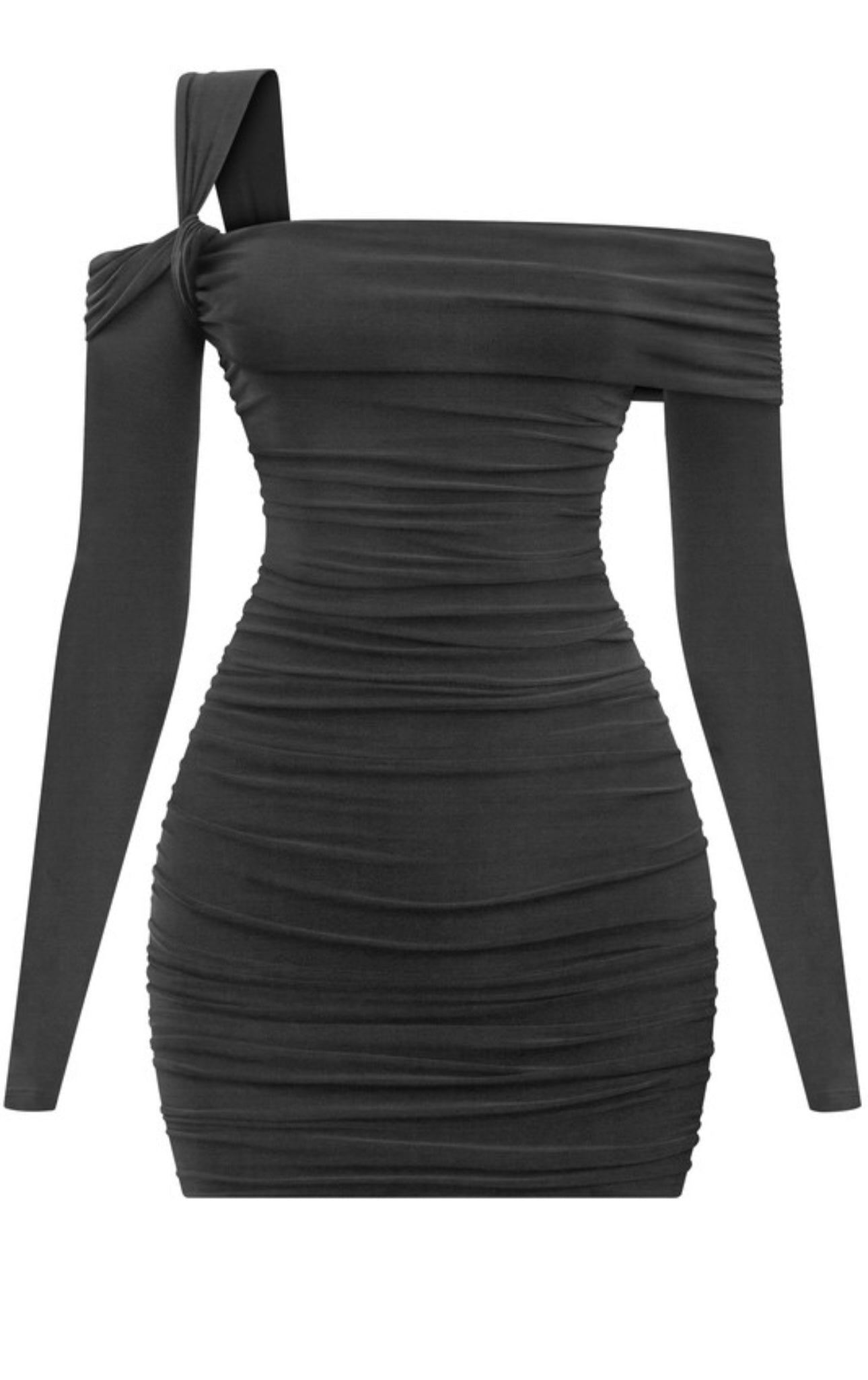 Midnight Muse Ruched Dress