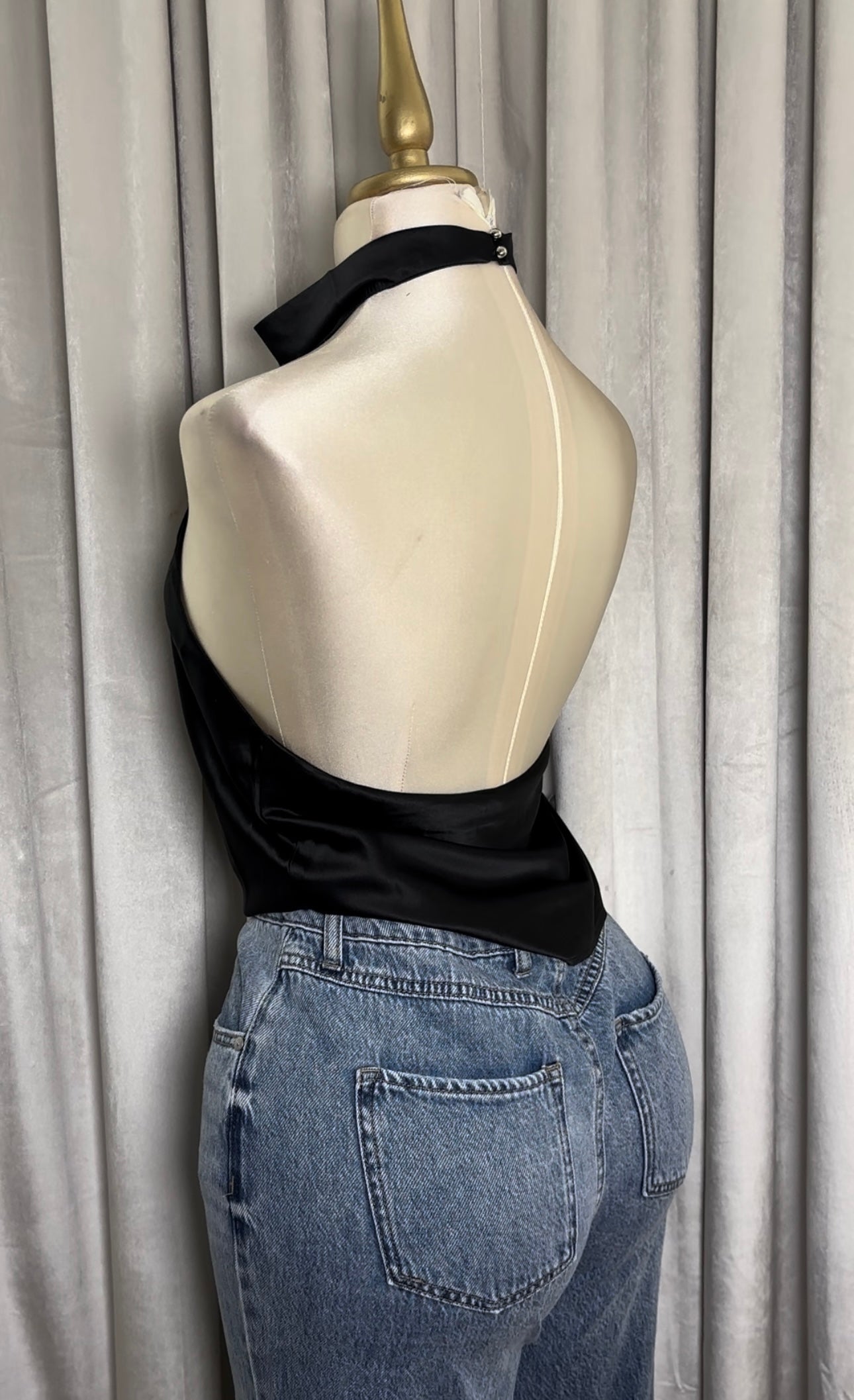 Silky Nights Halter Top