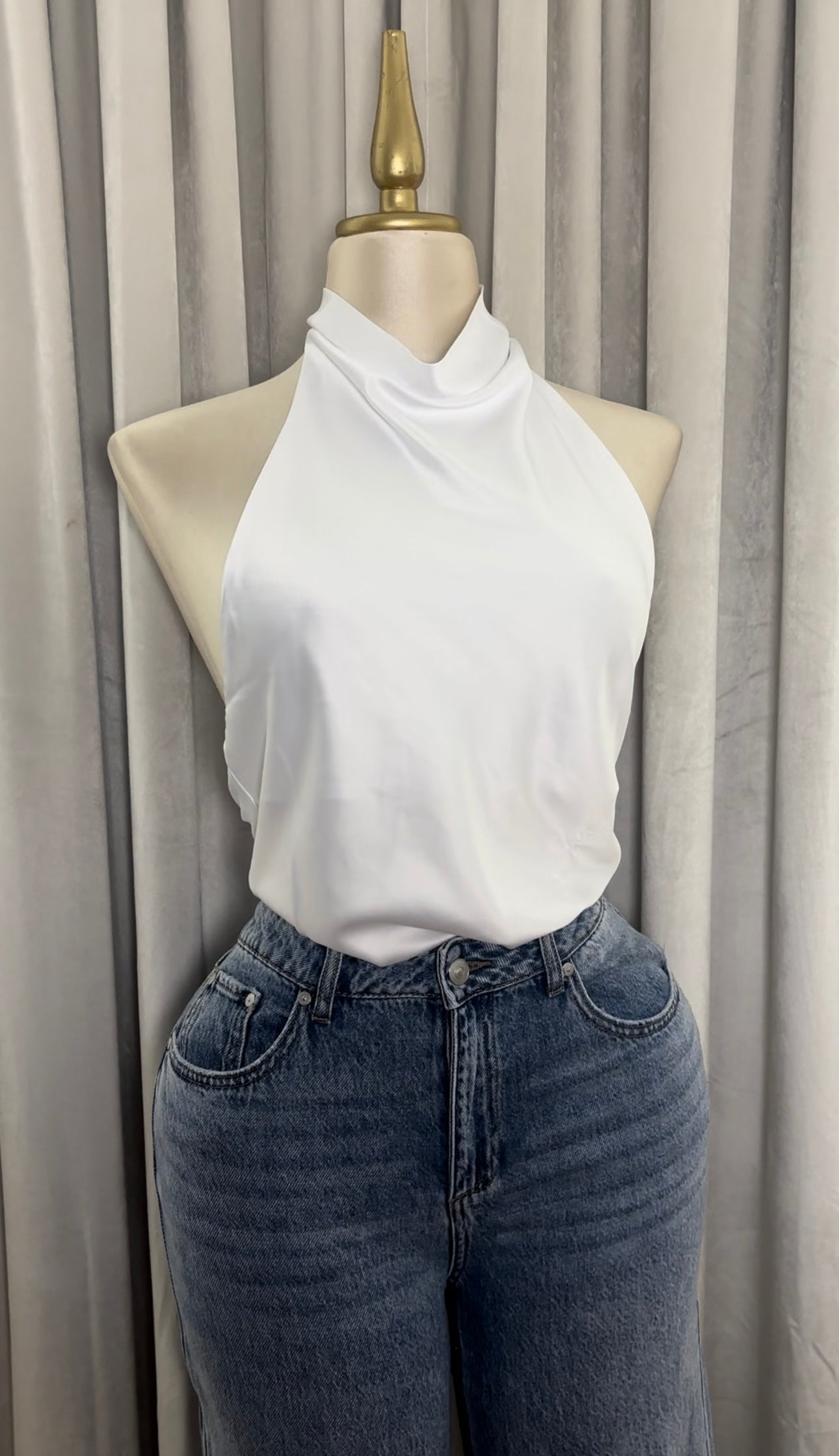 Silky Nights Halter Top