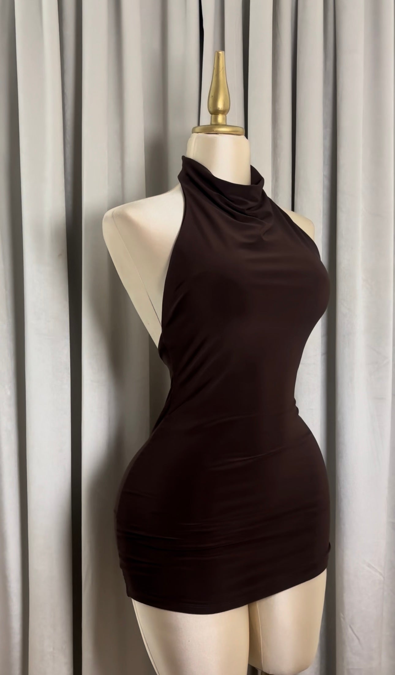 Brown Obsession Dress