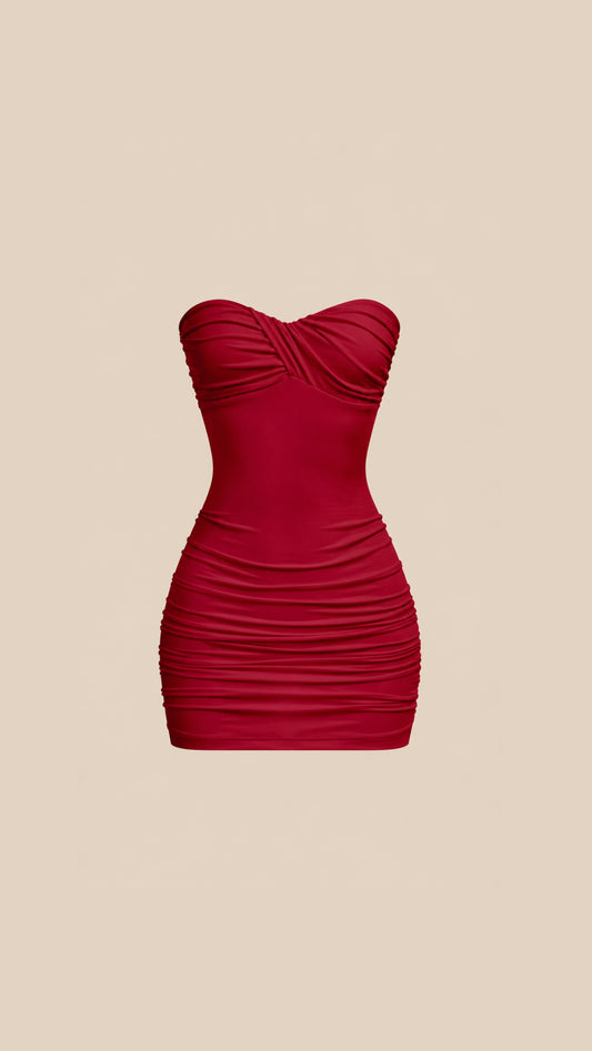 Rouge Affair Mini Dress