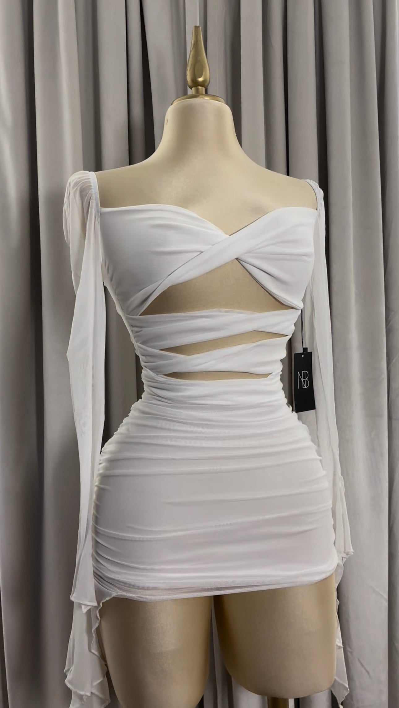 Cutout Mini Dress