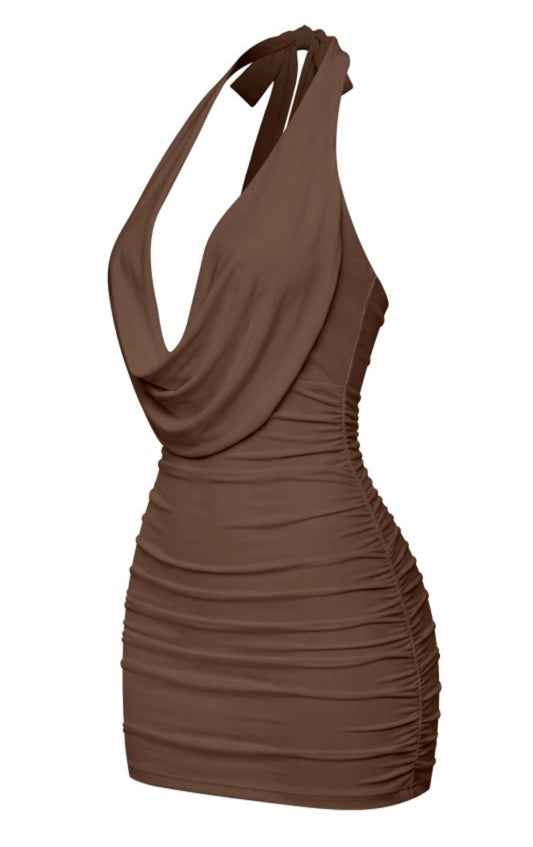 PRE-ORDER | The Espresso Affair Dress ( Arrives Wednesday, August 19)