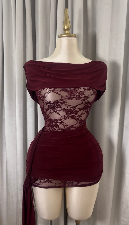 Rouge Elegance Dress