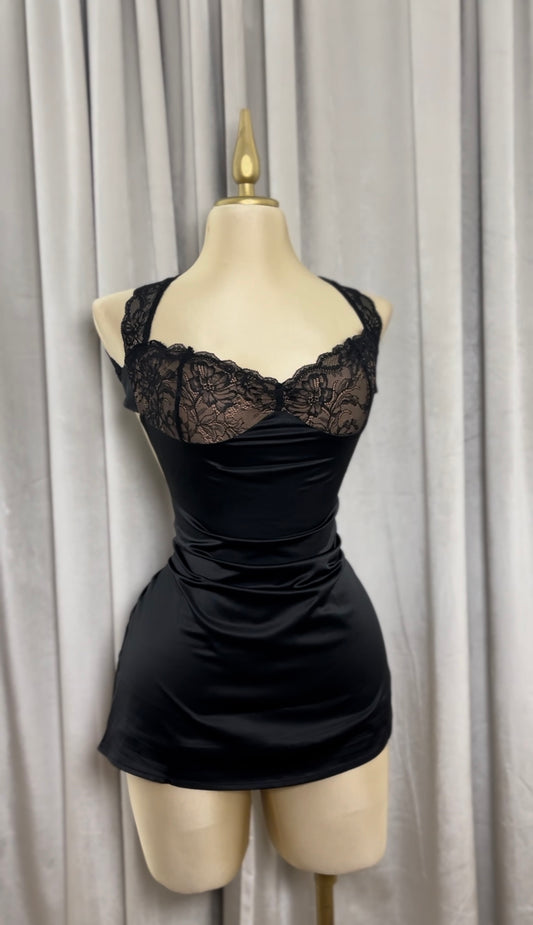 Bad Intentions Satin Dress