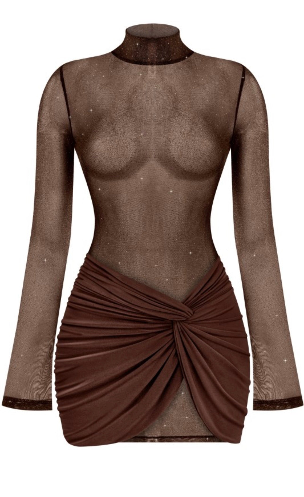 The Winter Muse Mesh Dress