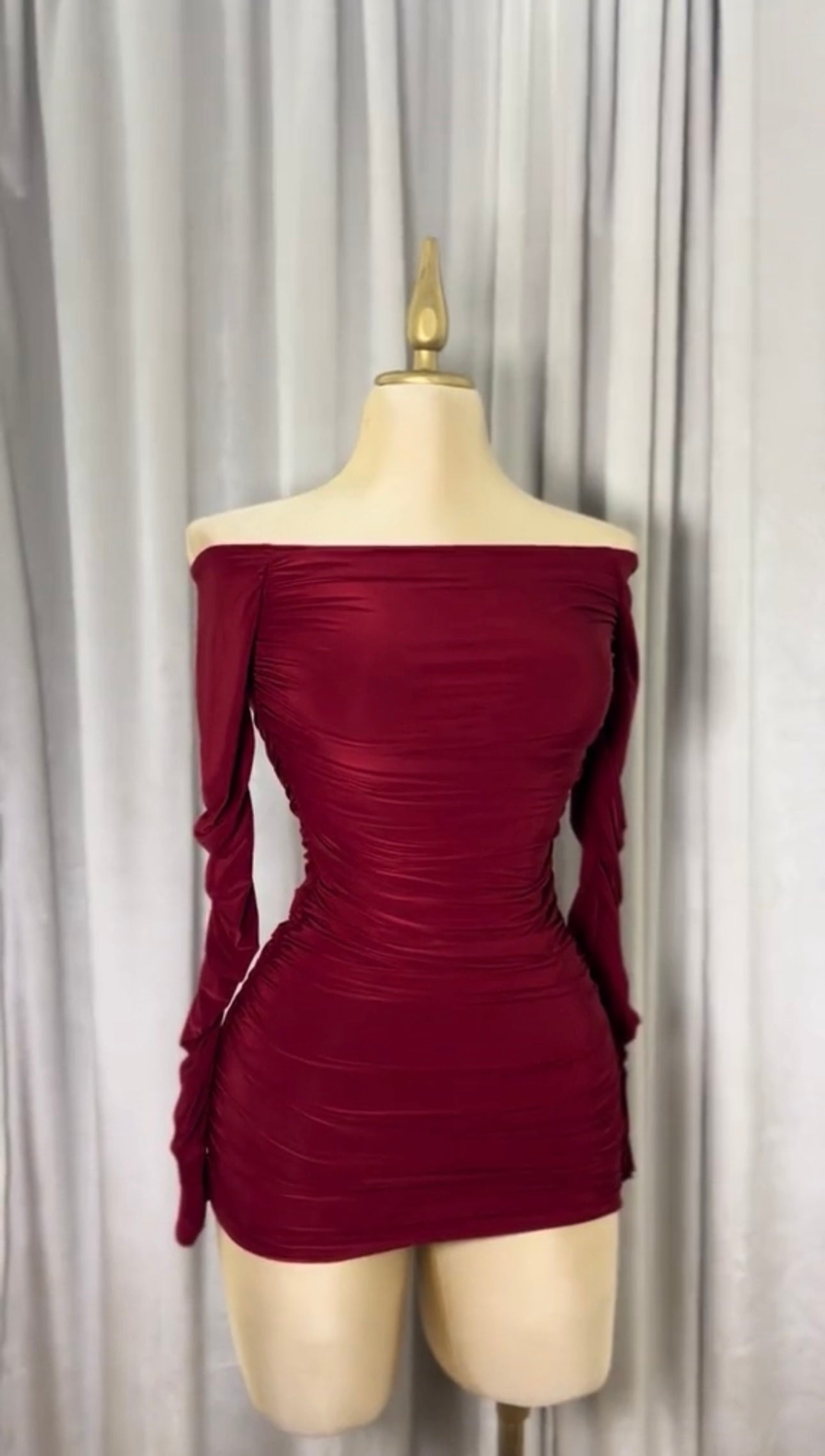 Valentina Ruched Mini