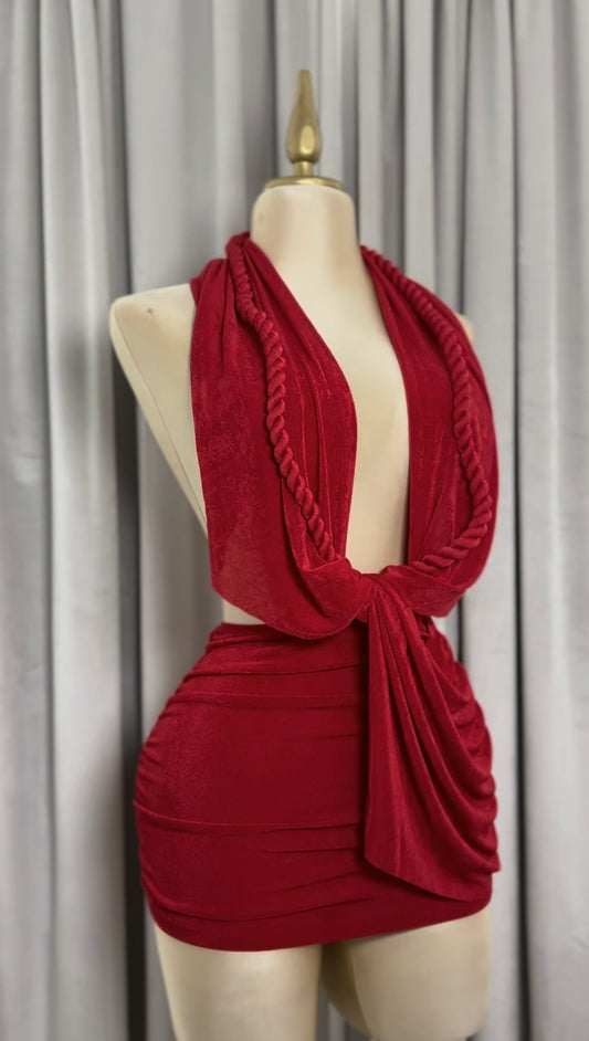 Tied in Temptation Dress
