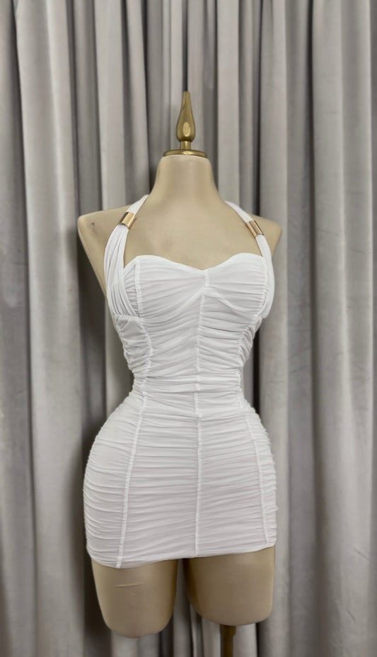 Ivory Muse Mini Dress