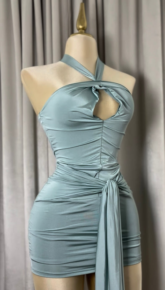 Teal Serenity Dress