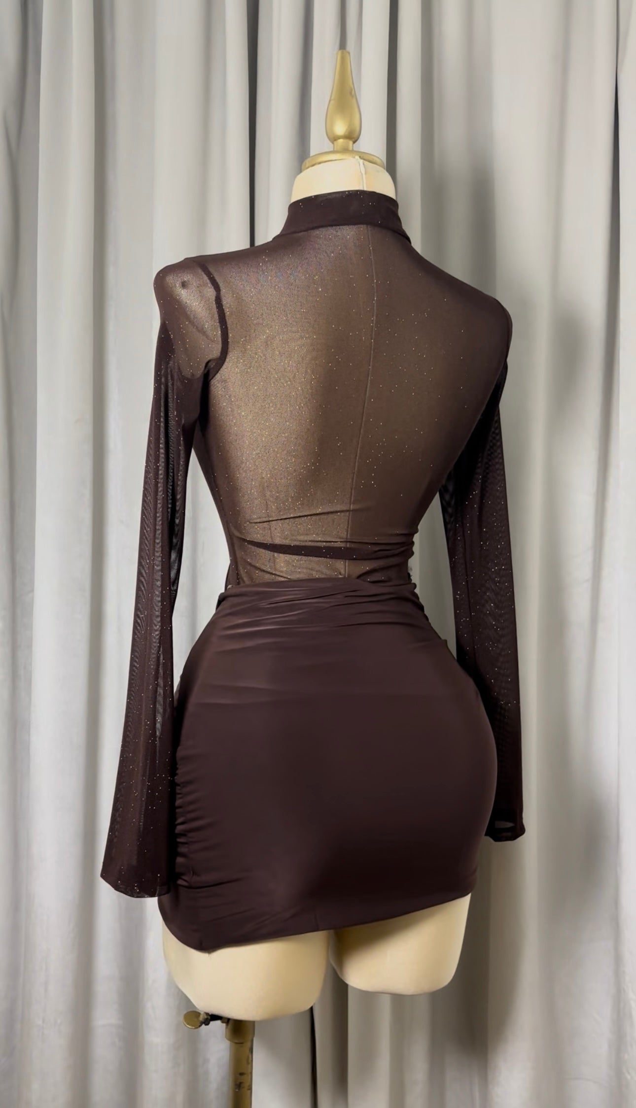 The Winter Muse Mesh Dress