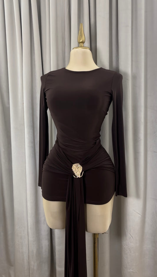 Drape Silhouette Dress