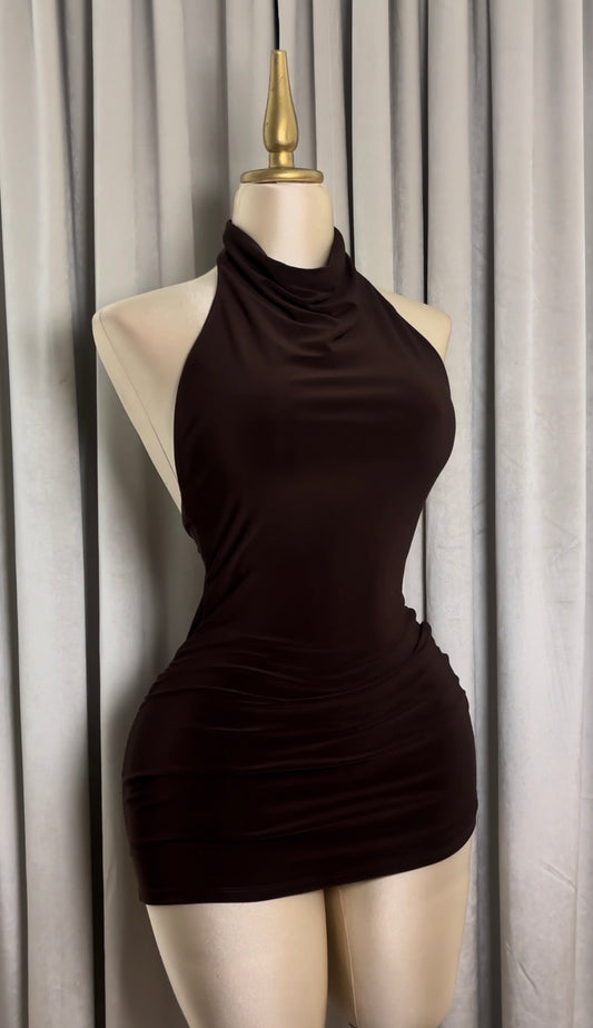 Brown Obsession Dress