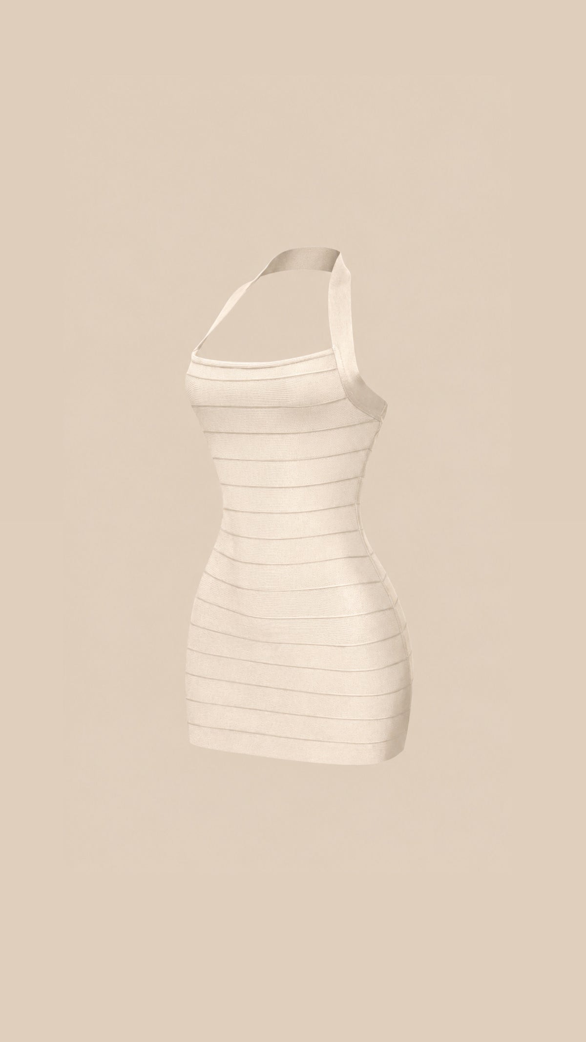 Ivory Muse Bandage Mini Dress (Available 10/10 )